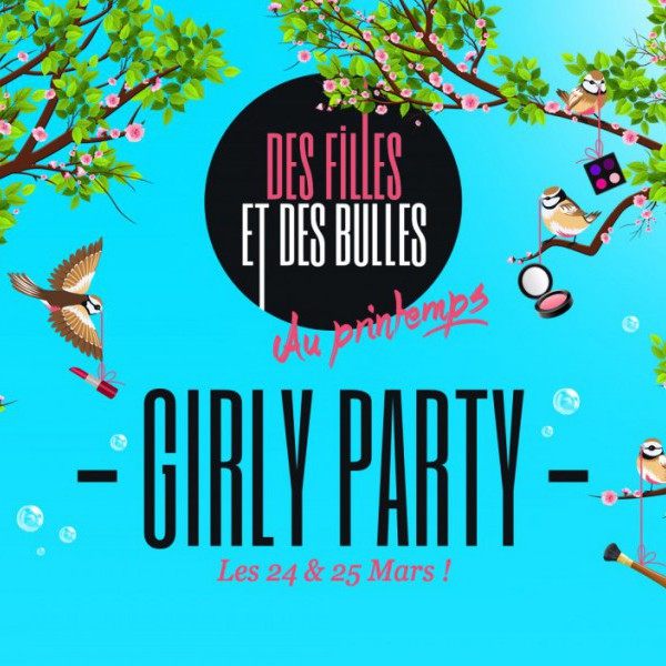 Girly Party Des Filles et des Bulles au printemps