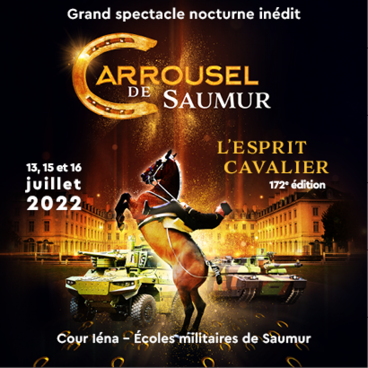 Avec la participation du Cadre noir - Le Carrousel de Saumur