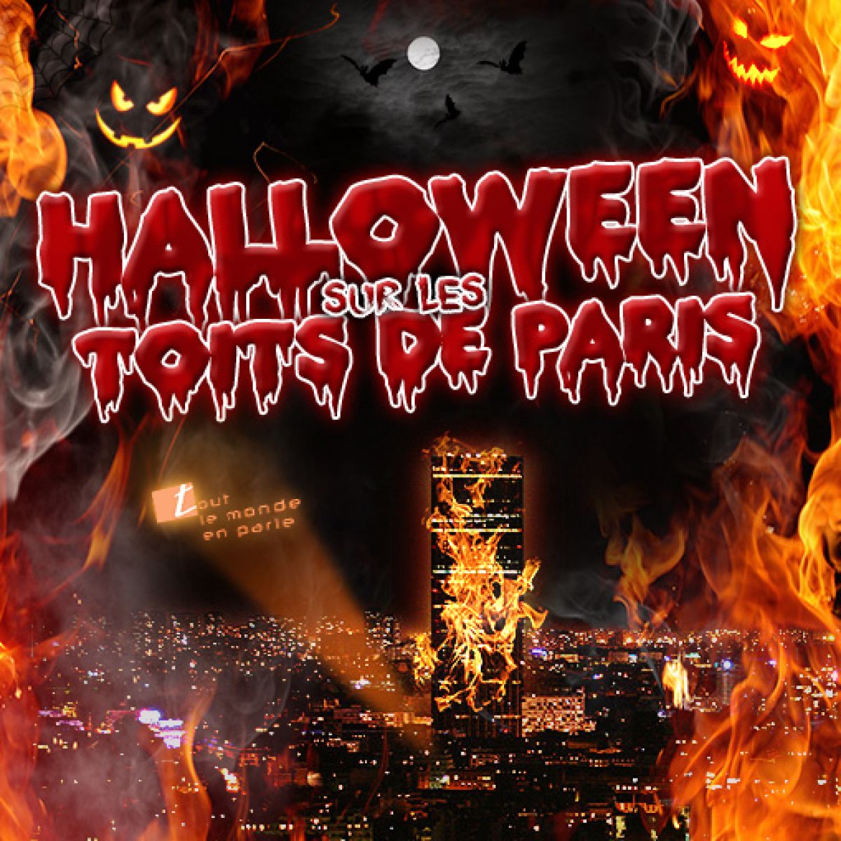 Halloween sur les toits de paris (afterwork +club )