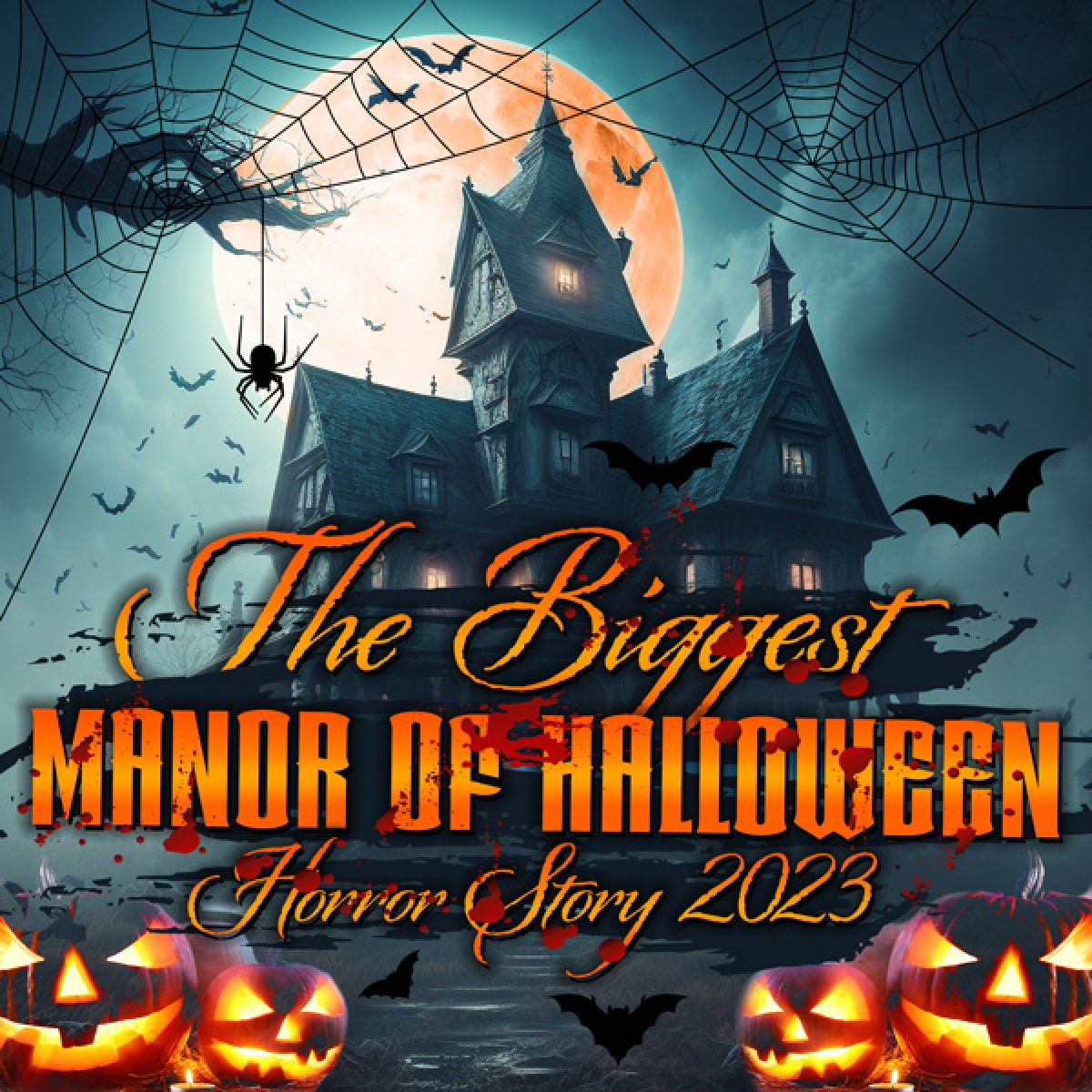 THE BIGGEST MANOR OF HALLOWEEN HORROR STORY BIG PARTY 2023 PONT ALEXANDRE III SOLUM CLUB PARIS