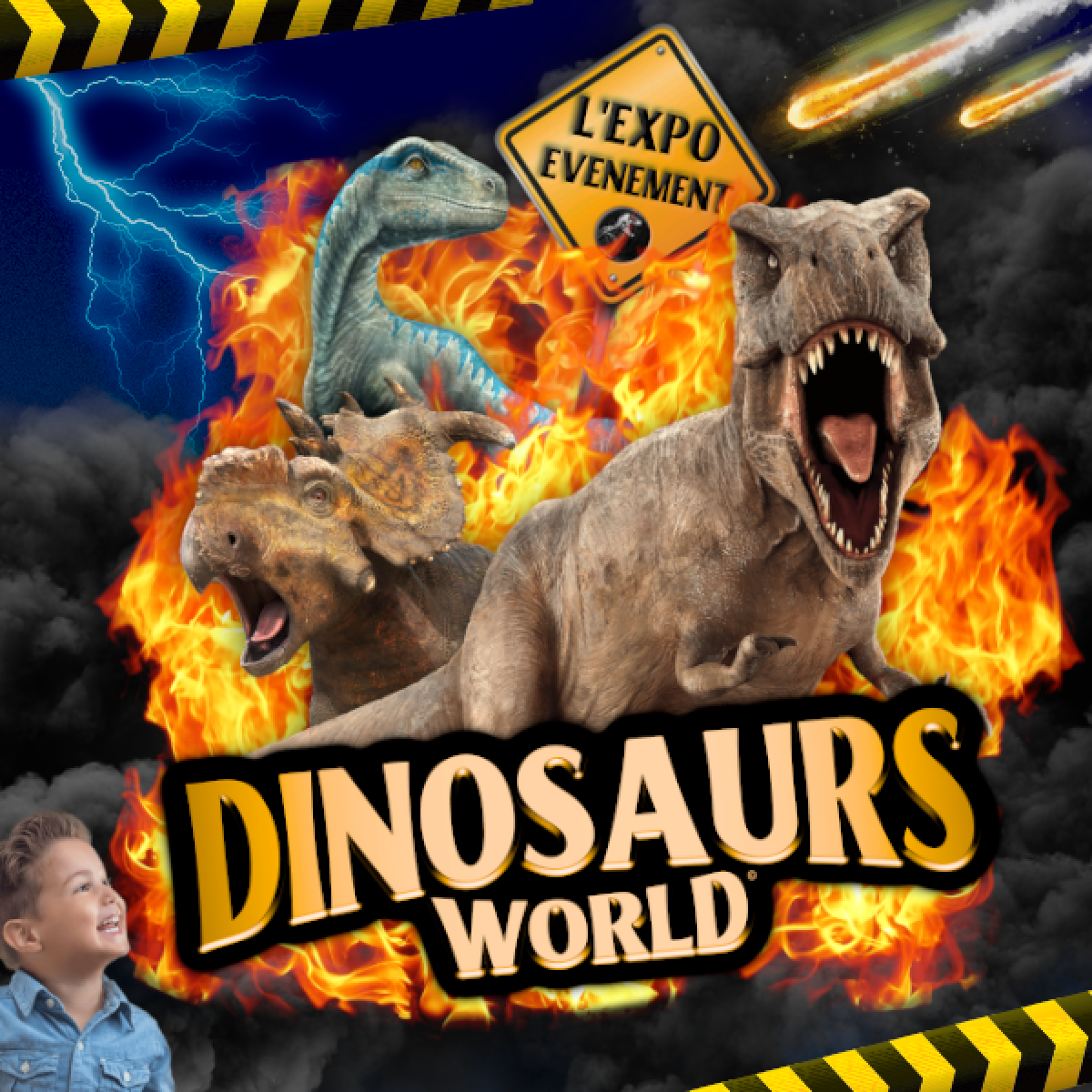 Exposition de dinosaures • Dinosaurs World à Plan-de-Campagne