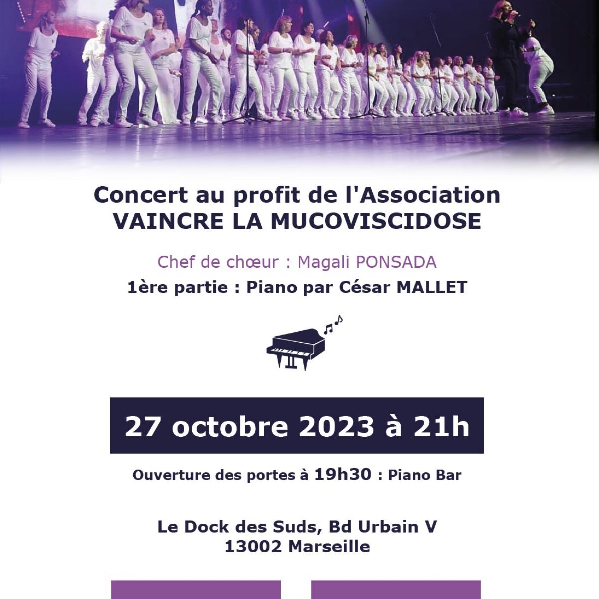 CONCERT GOSPEL POUR VAINCRE LA MUCOVISCIDOSE