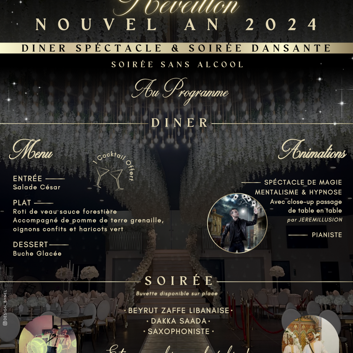 Soirée du nouvel an 2023-2024 en Ubaye Cotillons & Gastronomie Séjour à la  montagne - HOTEL LA LAUZETANE