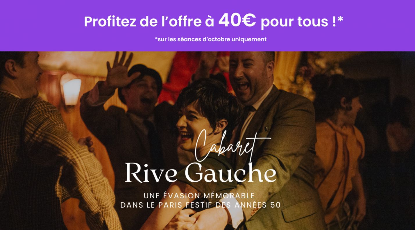 Sculpteurs de Rêves présente Cabaret Rive Gauche : l’aventure immersive