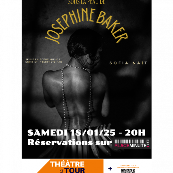 Sous la peau de Joséphine Baker, seule en scène musical