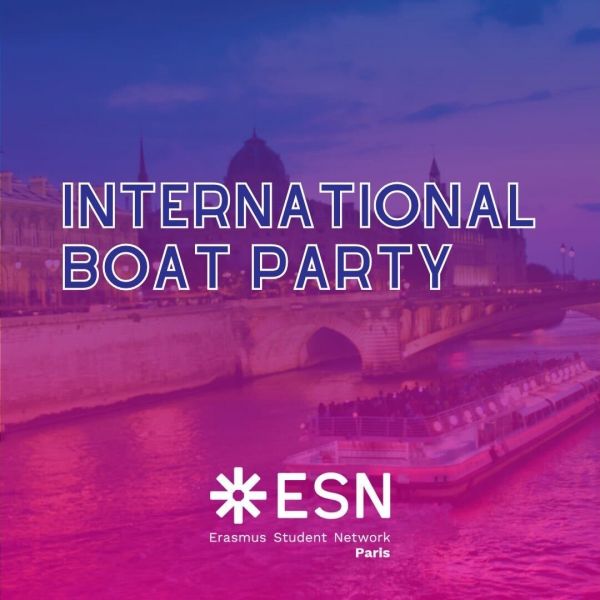 International Erasmus Boat Party !