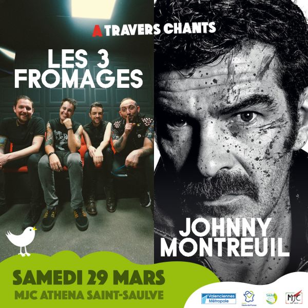 Johnny Montreuil / 3 fromages - Festival A travers Chants 2025