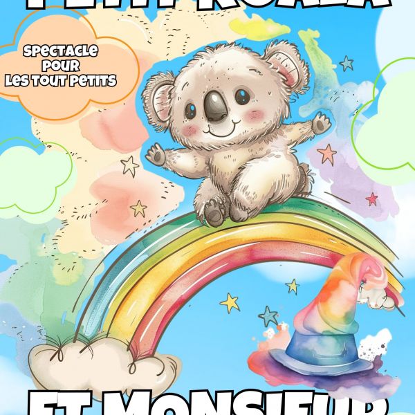 Petit Koala et Monsieur Arc-en-ciel