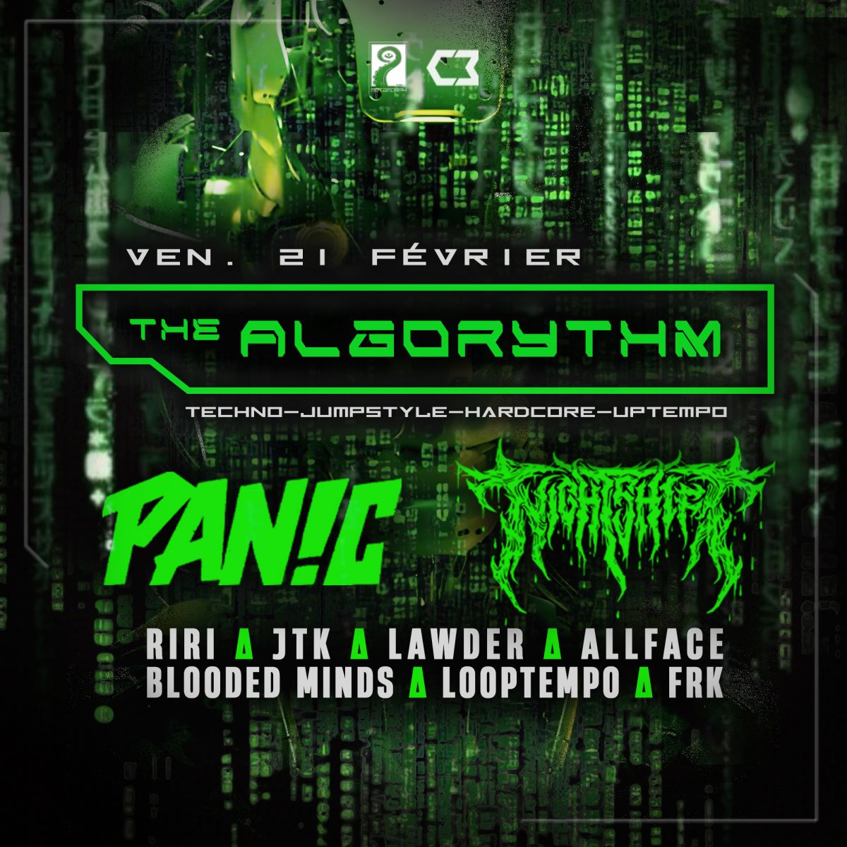 Metamorph Collectif presents : The AlgoRythm