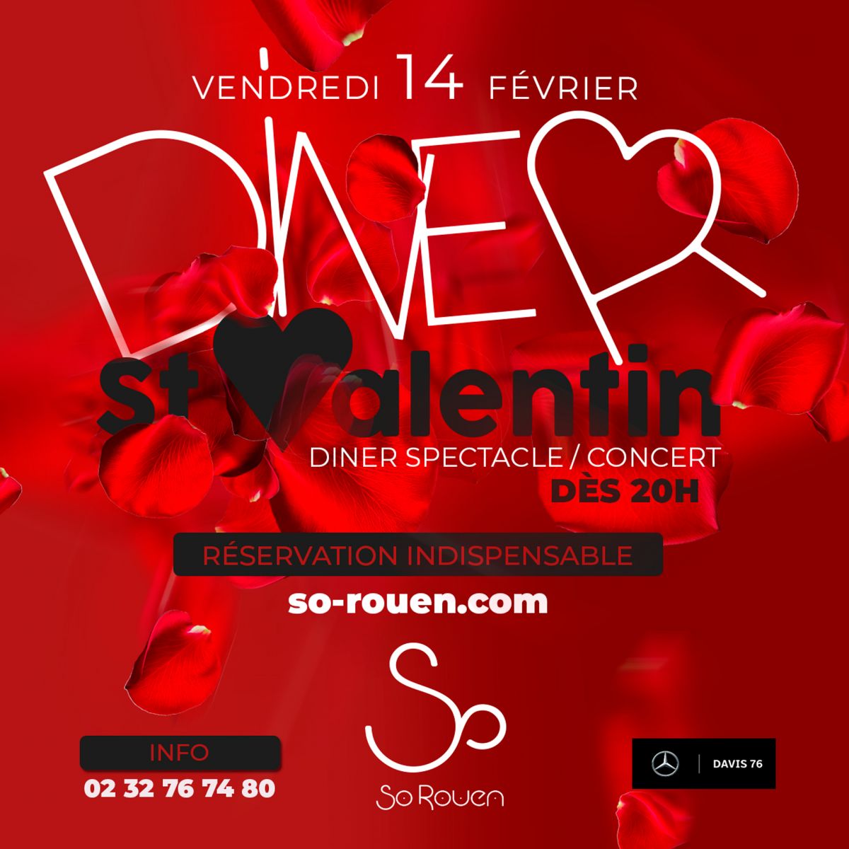 Saint Valentin 2025 - So Rouen