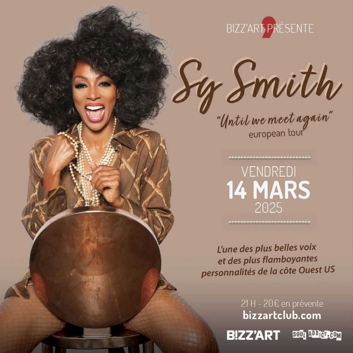 SY SMITH "Until We Meet Again" live @Bizz'Art Paris