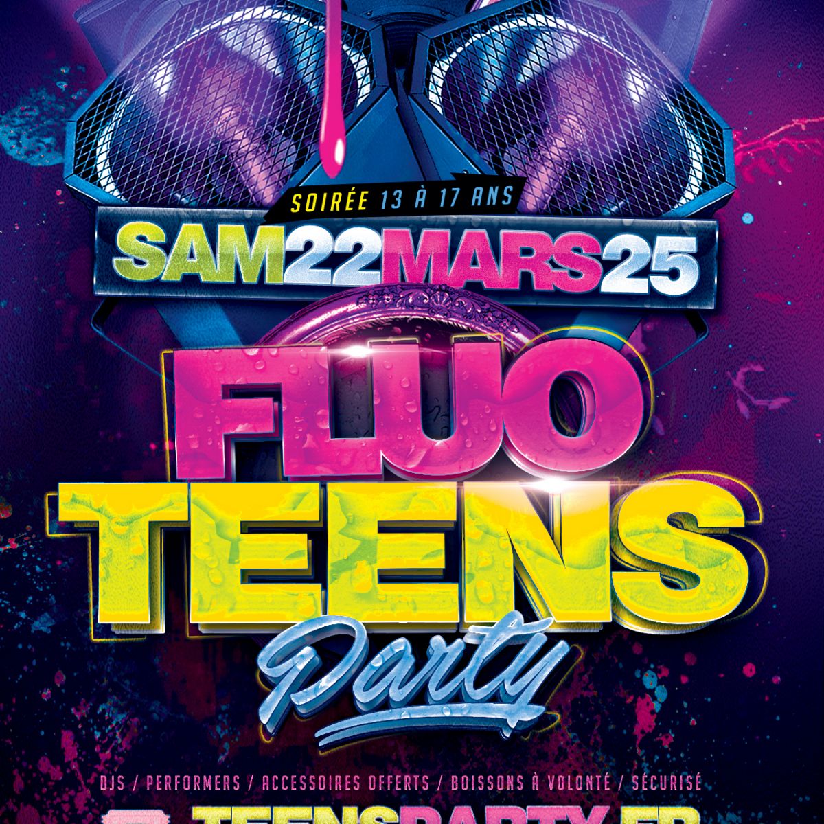 Fluo Teens Party 2025