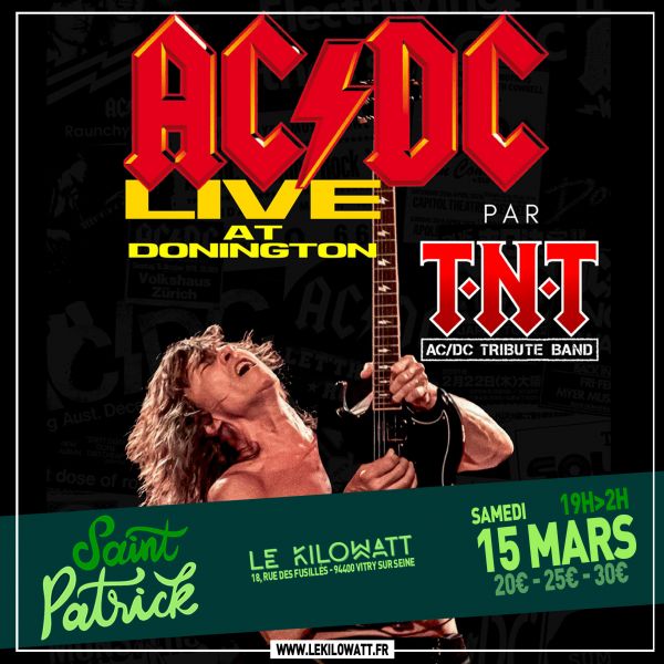 TNT (ACDC TRIBUTE BAND) / SAINT PATRICK 2025