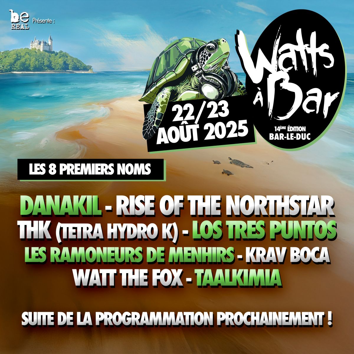 Festival Watts à Bar - 14ème édition - 22 et 23 août 2025