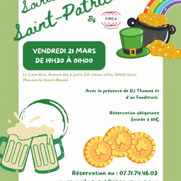 FETE DE ST PATRICK