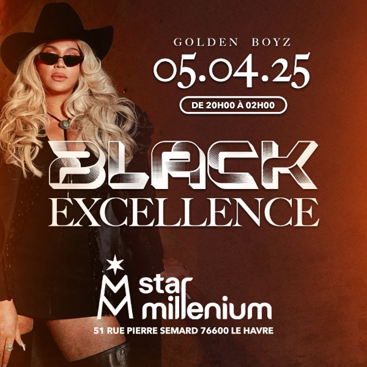 |★| BLACK EXCELLENCE |★| 05.04.2025 - Star Millénium