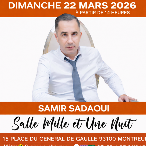 SAMIR SADAOUI EN CONCERT A PARIS