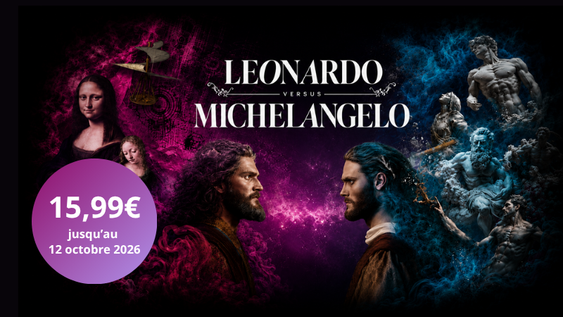 Leonardo vs Michelangelo - Le défi immersif