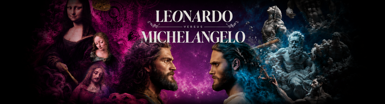 Leonardo vs Michelangelo - Le défi immersif